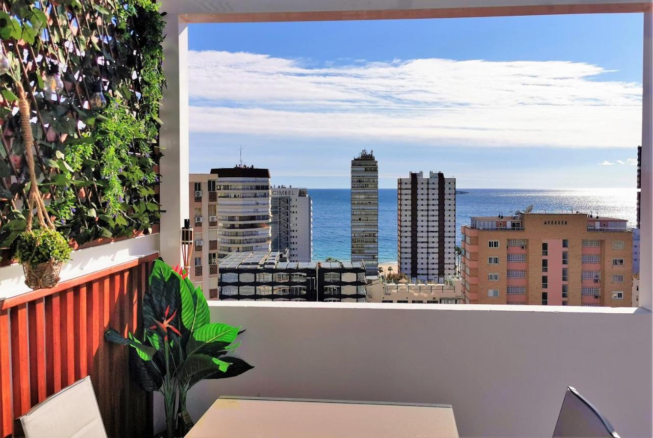 Penthouse Cervantes Sea View Benidorm Eksteriør billede