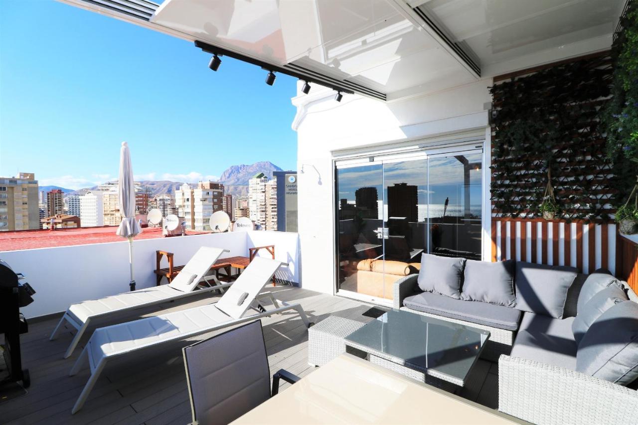 Penthouse Cervantes Sea View Benidorm Eksteriør billede