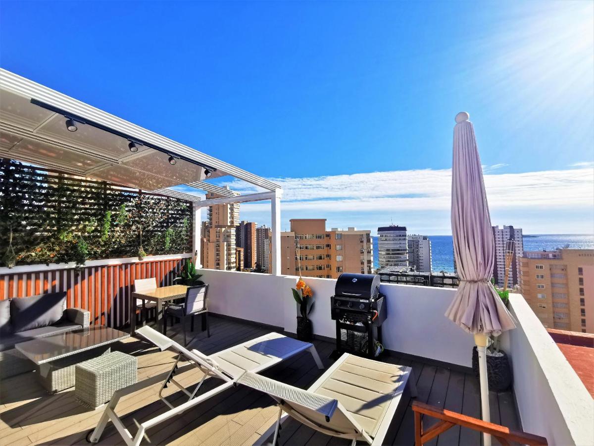 Penthouse Cervantes Sea View Benidorm Eksteriør billede