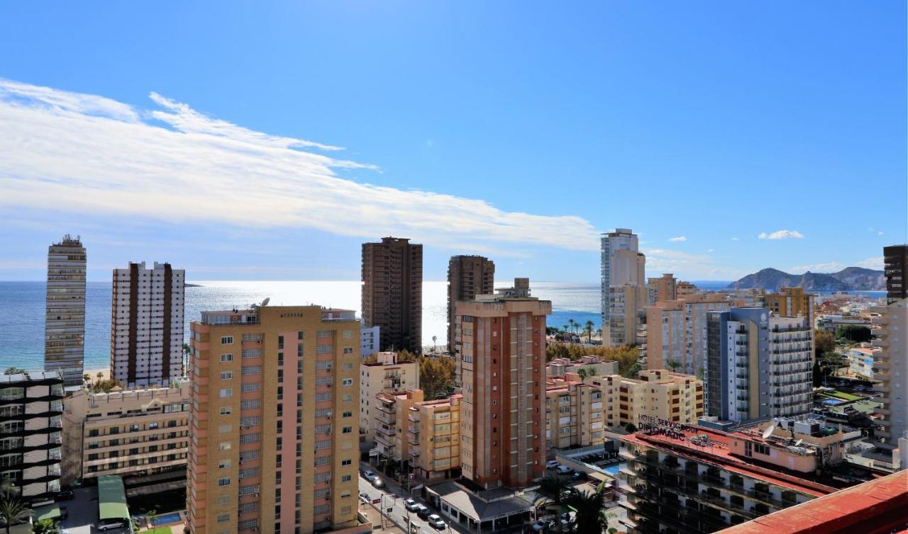 Penthouse Cervantes Sea View Benidorm Eksteriør billede