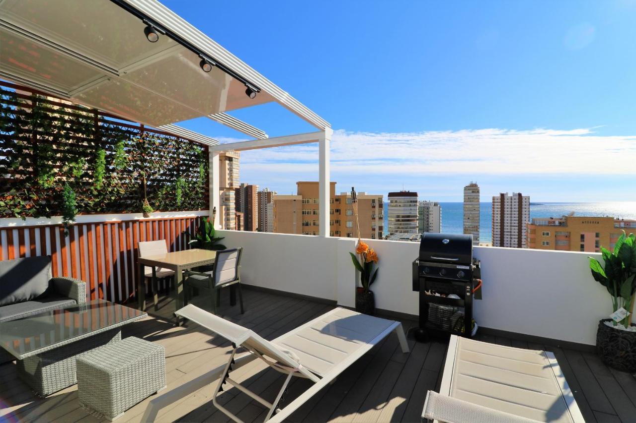 Penthouse Cervantes Sea View Benidorm Eksteriør billede