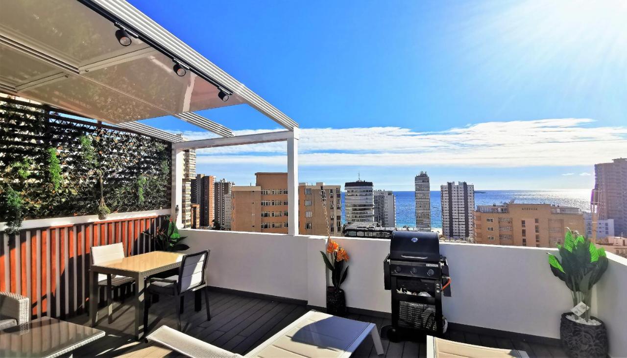 Penthouse Cervantes Sea View Benidorm Eksteriør billede