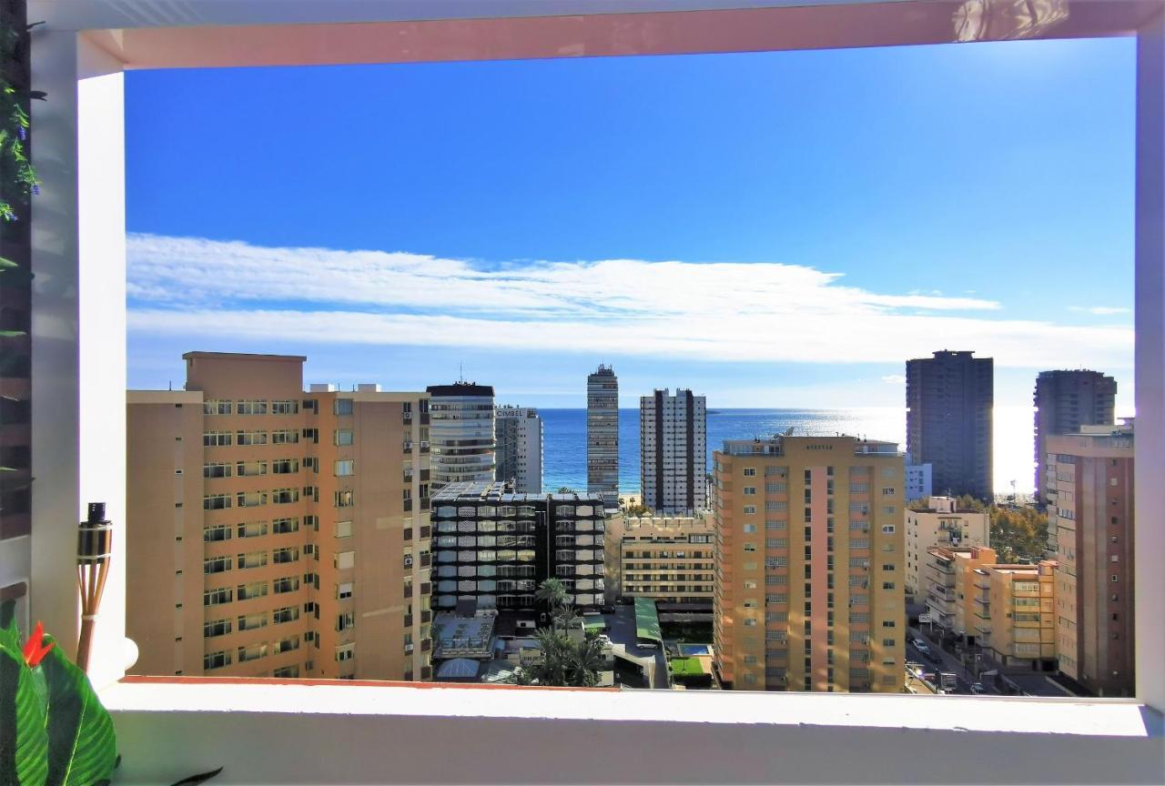 Penthouse Cervantes Sea View Benidorm Eksteriør billede