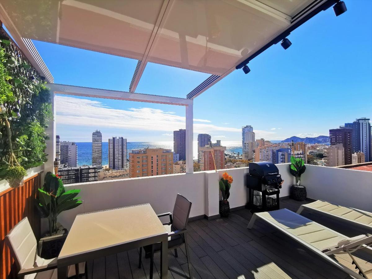 Penthouse Cervantes Sea View Benidorm Eksteriør billede