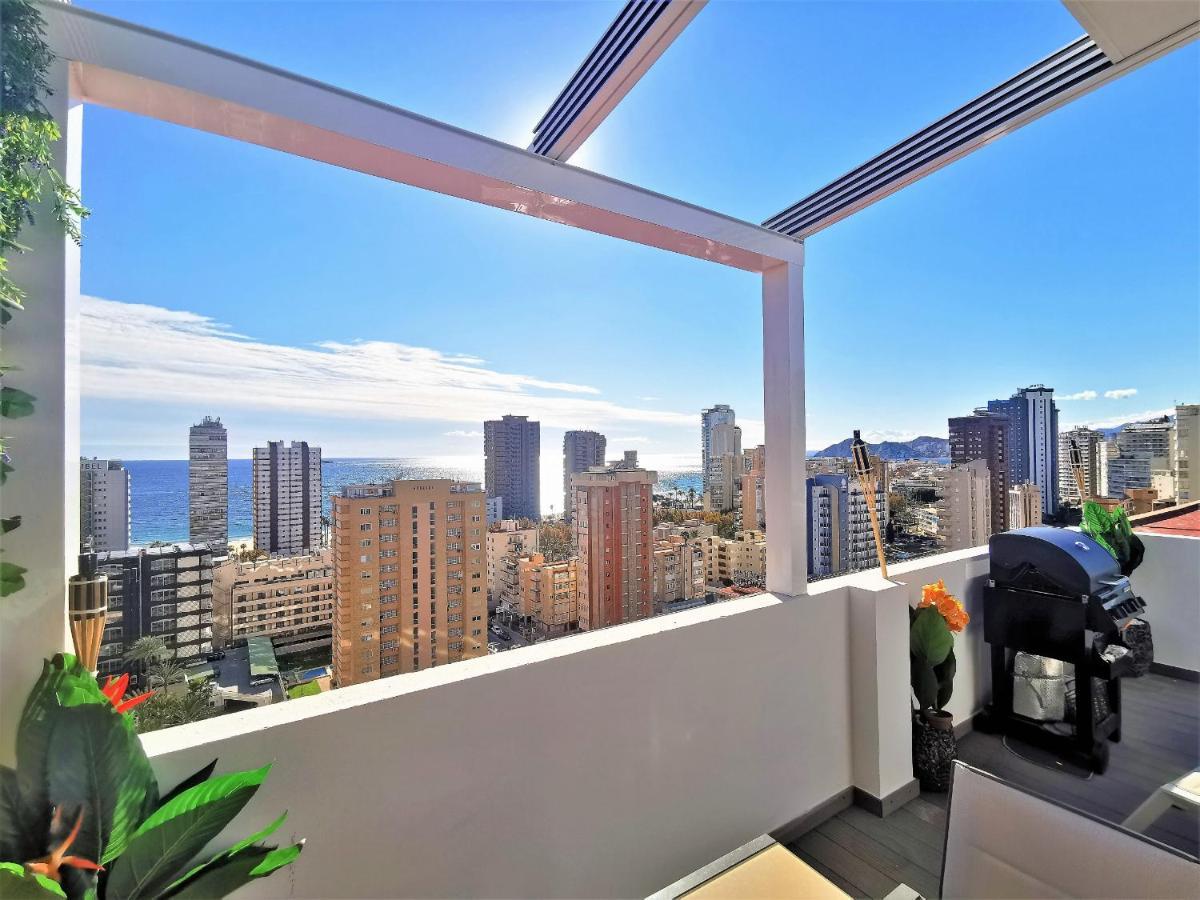 Penthouse Cervantes Sea View Benidorm Eksteriør billede