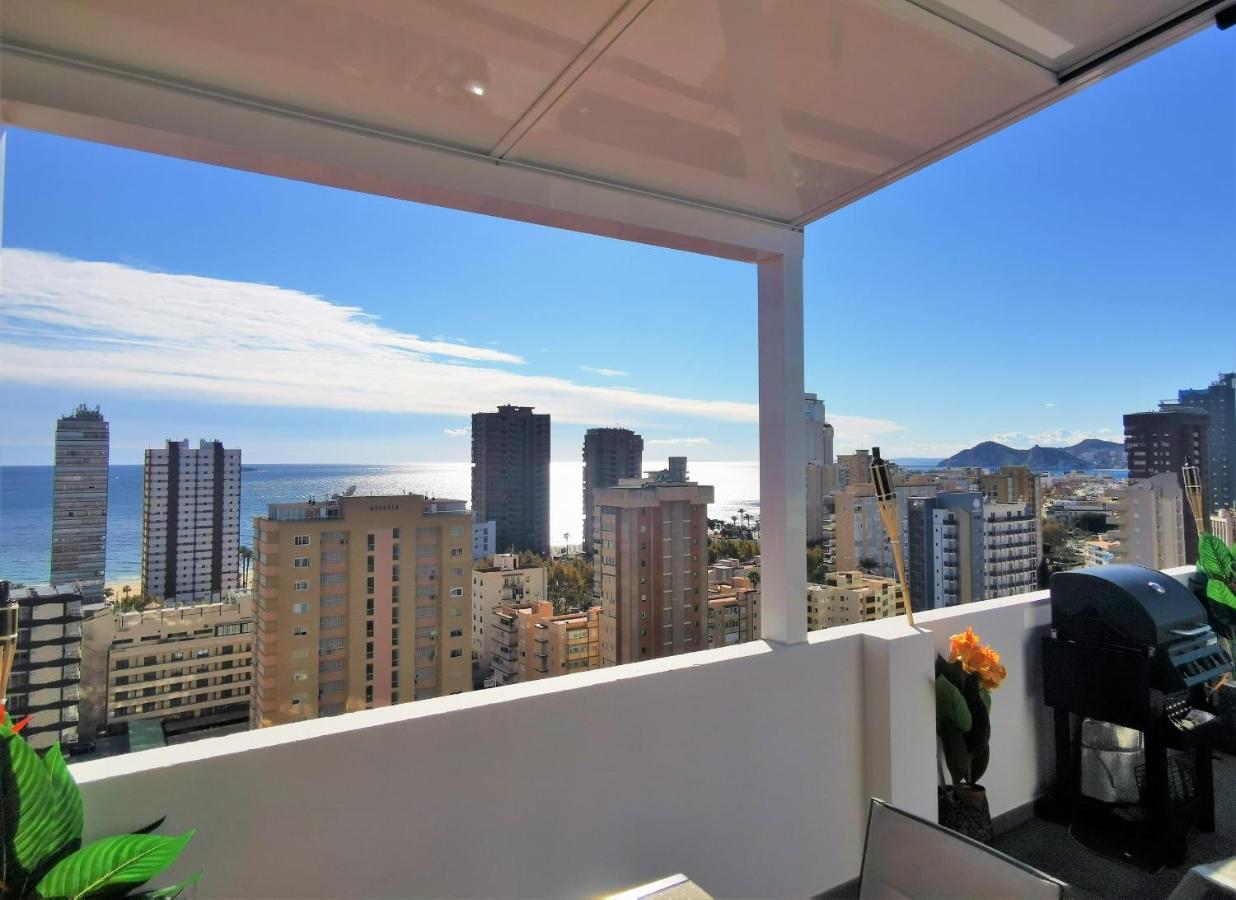 Penthouse Cervantes Sea View Benidorm Eksteriør billede
